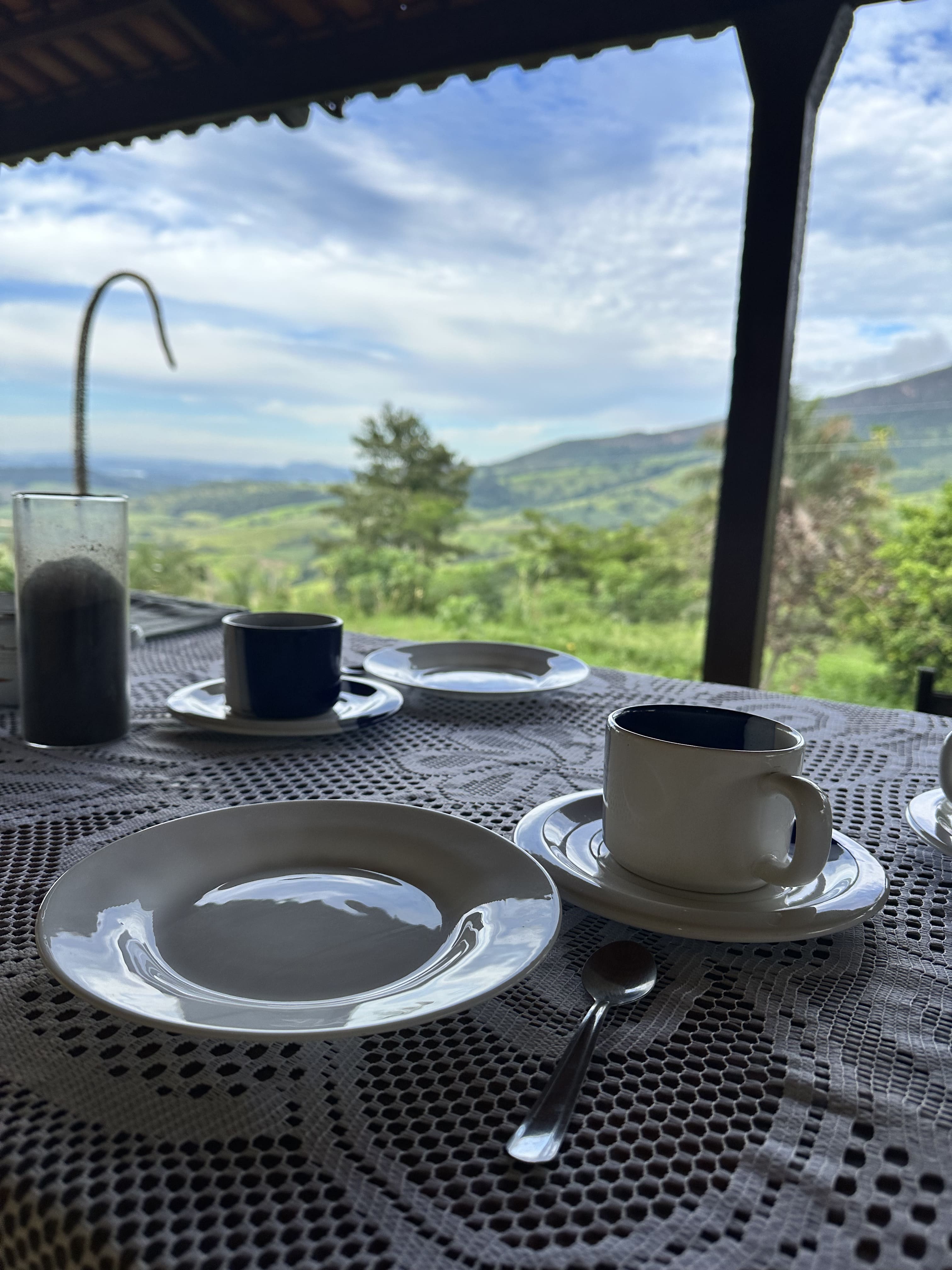 Café da Manhã com Vista